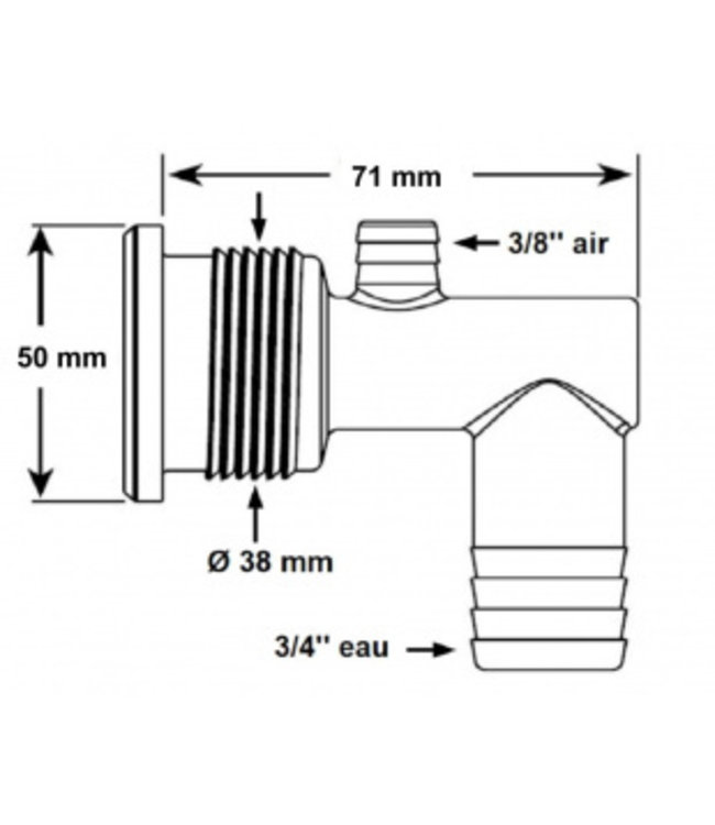 Waterway Europe  Waterway Cluster Storm in-schoef socket