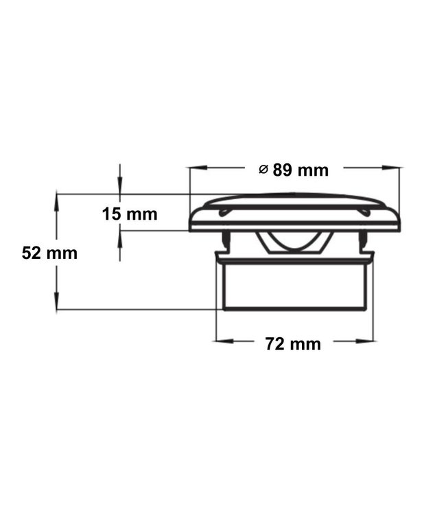 MA3013 3 ″ Spa ronde luidspreker