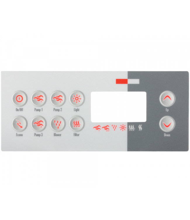 Gecko  Gecko TSC-8 overlay, 10 knoppen