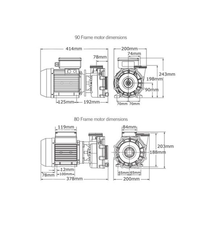 Gecko  Gecko Aqua Flo - Master XP2e  2 Pk 2 Speed