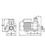 LX Whirlpool   LX TDA50 Spa Circulatiepomp 0,5 PK