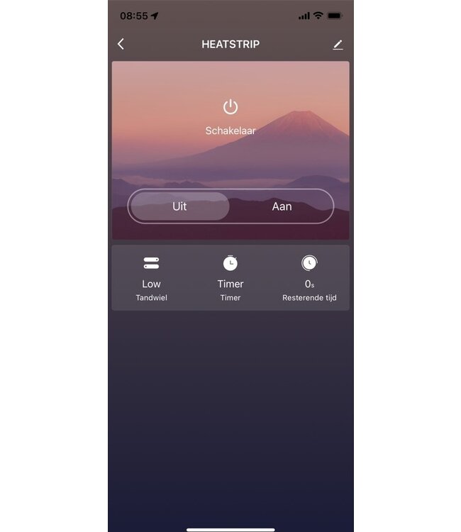 Heatstrip Heatstrip Design 3200 watt remote & app - ophang verwarming