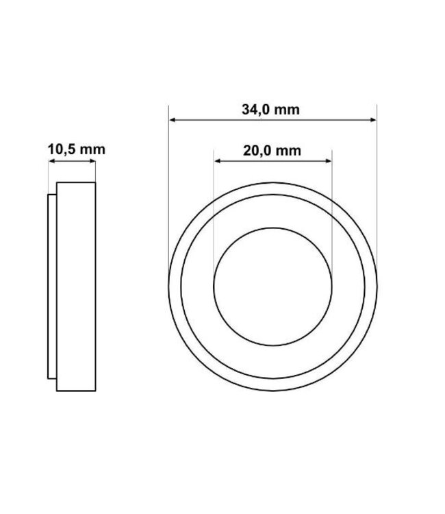 Balboa  Mechanische asafdichting voor Balboa-pompen Ø 34 mm