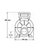 LX Whirlpool  LX Whirlpool JA120 pomp met één snelheid