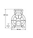 LX Whirlpool  LX Whirlpool TDA200 pomp met één snelheid