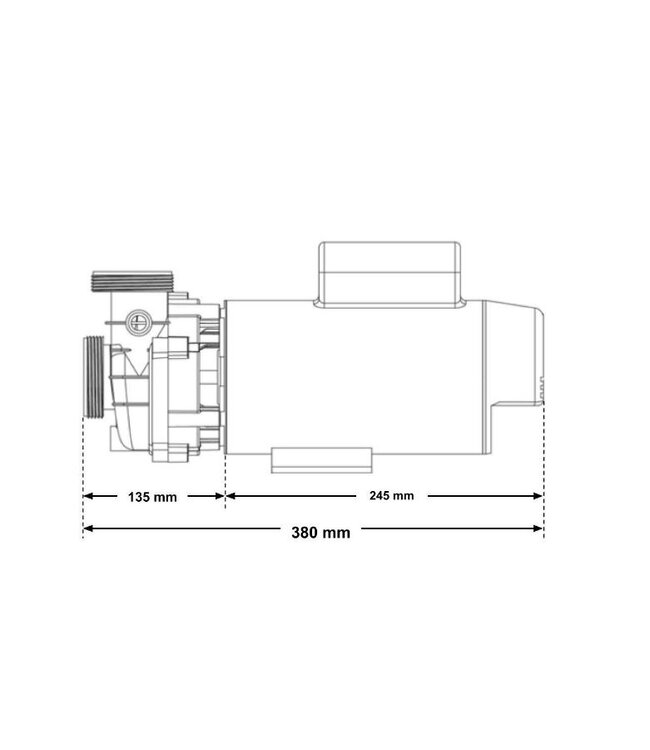 Balboa  Balboa Sta-Rite DuraJet pomp met twee snelheden