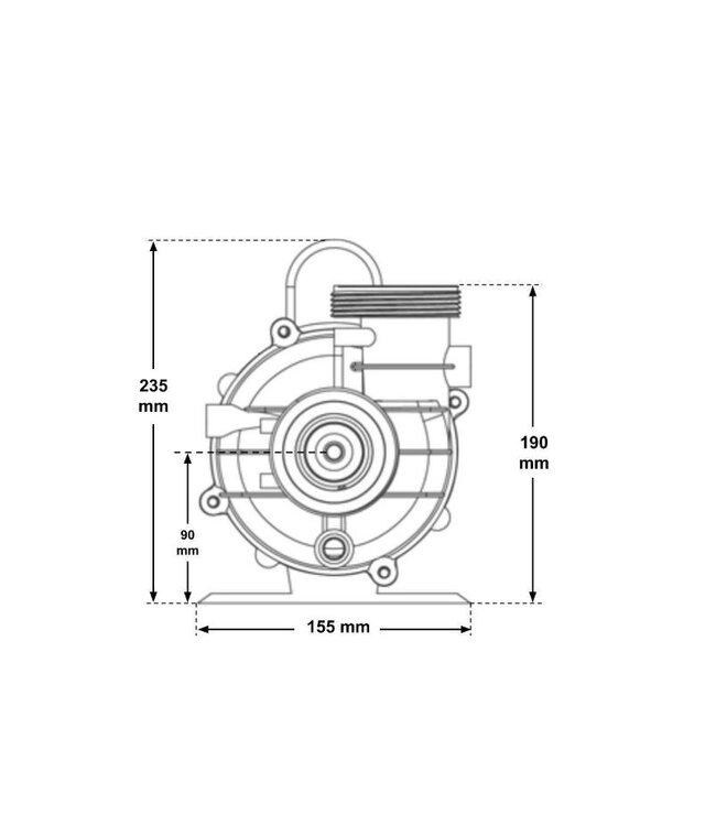 Balboa  Balboa Sta-Rite DuraJet pomp met twee snelheden