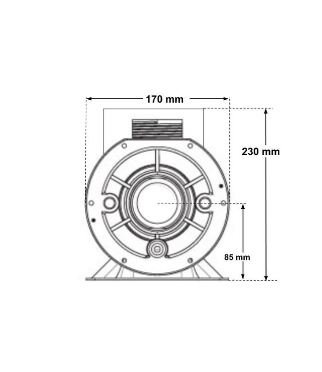 Waterway Europe  Waterway E-serie pomp met twee snelheden