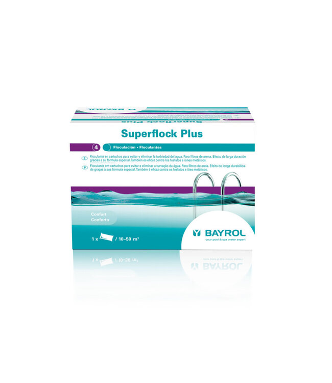 Bayrol Superflock Plus 1kg - 8 kaarsen