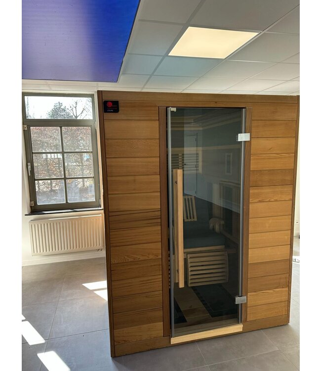 Luxe 2-persoons infrarood sauna met massagefunctie