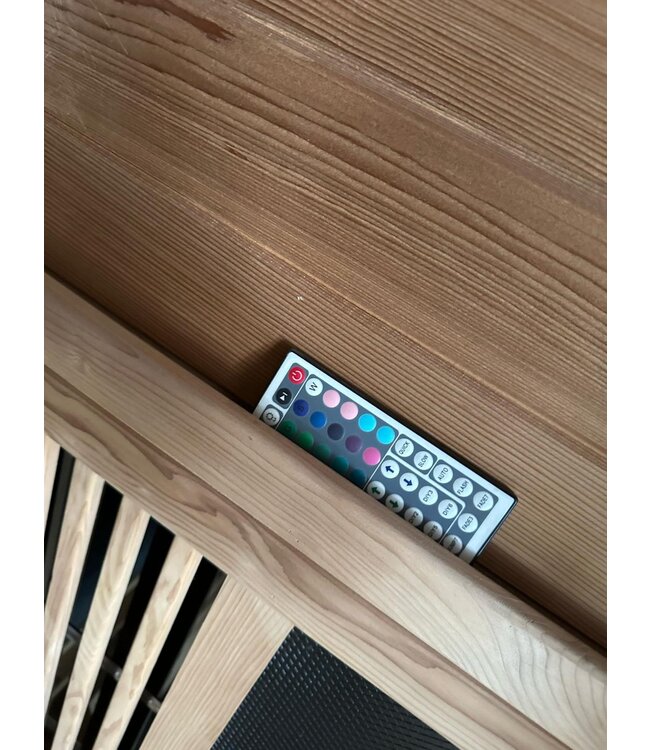 Luxe 2-persoons infrarood sauna met massagefunctie