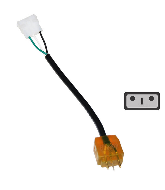 AMP naar mini J&J adapter voor ozonator