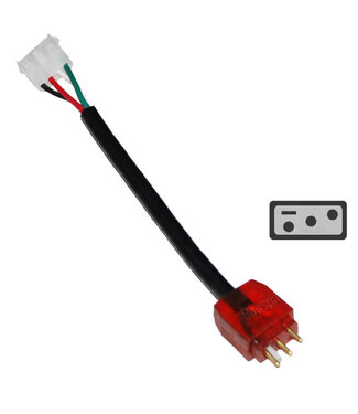 AMP naar mini-J&J adapter - pomp met twee snelheden