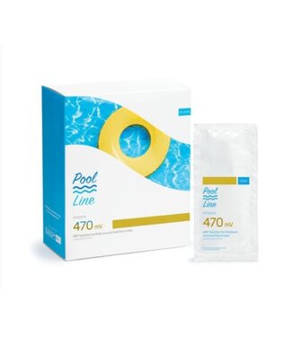 Hanna Instruments ORP-testvloeistof 470 mV, 25 zakjes van 20ml.