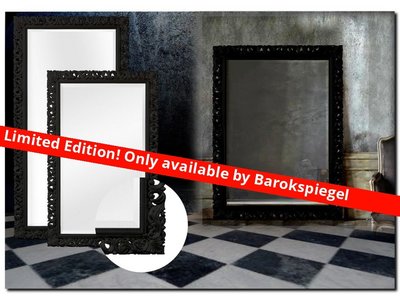 Barokspiegel Mirror Francesco Black