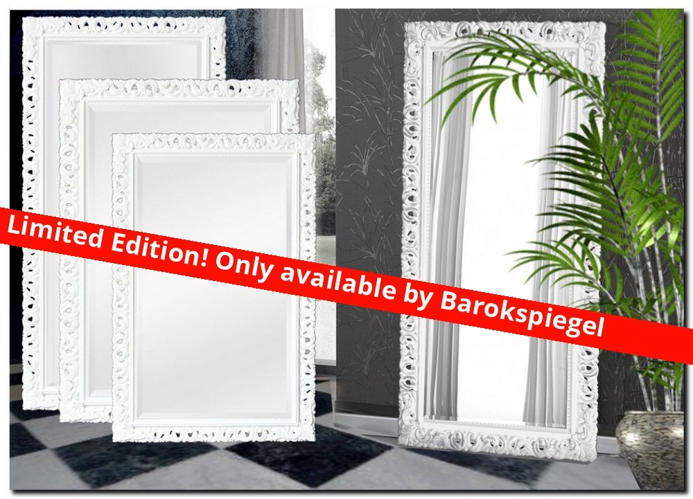 Barokspiegel® Made in Italy Spiegel Francesco Wit