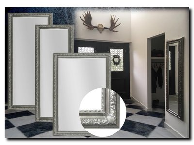 Barokspiegel® Made in Italy Mirror Marciano Antiquesilver