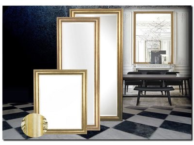 Barokspiegel® Made in Italy Spiegel Carlo Gold