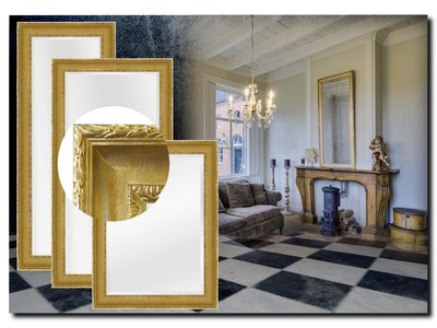 Barokspiegel® Made in Italy Mirror Leonardo Gold