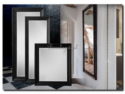 Barokspiegel® Made in Italy Spiegel Nino  Schwarz Angebot!