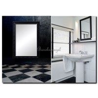 Spiegel Douwe Hochglanz Schwarz Angebot!