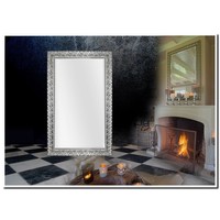 Spiegel Sergio Kristall Silber