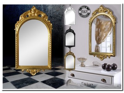 Barokspiegel® Made in Italy Mirror Ambra Gold