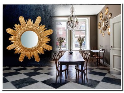 Barokspiegel® Made in Italy Sonnenspiegel Cira