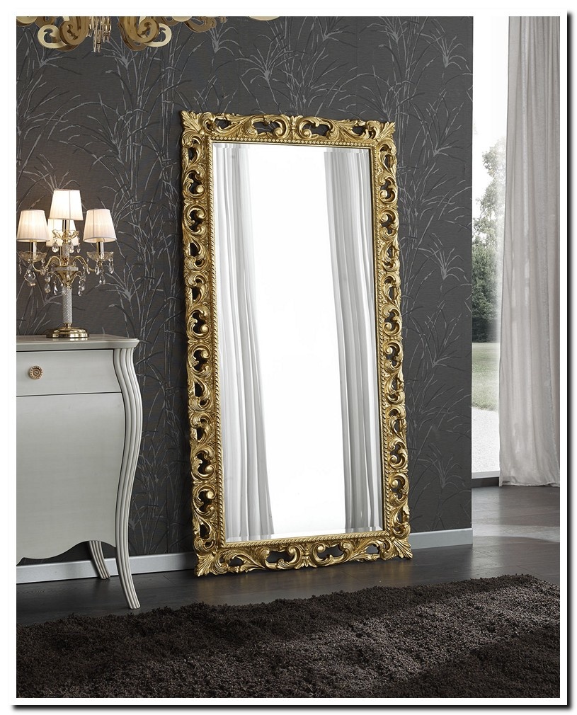 Luxus-Spiegel mit dekorativem Rahmen Luciana - barokspiegel.de