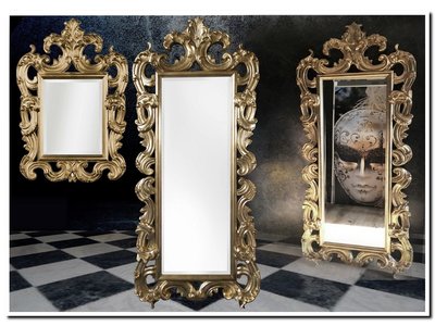 Barokspiegel® Made in Italy Mirror Quirino Antiquegold