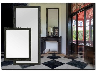 Barokspiegel® Made in Italy Mirror Adriane Black