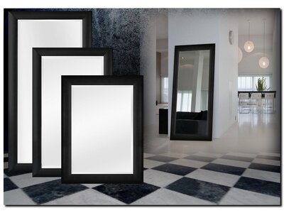 Barokspiegel® Made in Italy Mirror Enzo Black Sale!