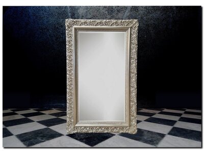 Barokspiegel® Made in Italy Spiegel Allesandro Zilver