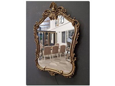 Barokspiegel® Made in Italy Mirror Fiorella Antiquegold Sale!
