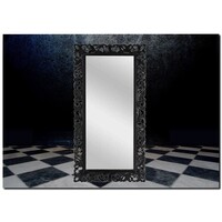 Spiegel Letizia Zwart