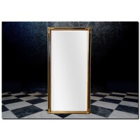 Spiegel Osvaldo Antiekgoud-Zwart