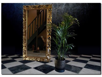 Barokspiegel® Made in Italy Spiegel Letizia Antiekgoud