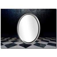 Spiegel Benedetta  Antiksilber