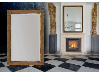 Barokspiegel® Made in Italy Spiegel Pico Antikgold