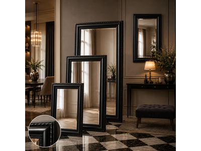 Barokspiegel® Made in Italy Mirror Carlo Black