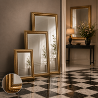 Mirror Carlo Antiquegold