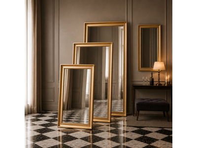 Barokspiegel® Made in Italy Spiegel Pepino Goud