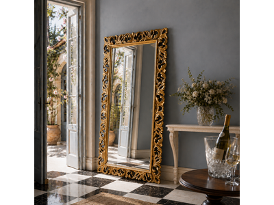 Barokspiegel® Made in Italy Mirror Letizia Antiquegold
