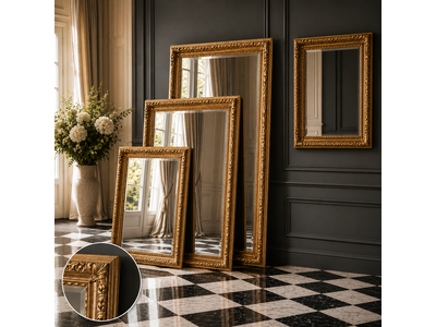 Barokspiegel® Made in Italy Spiegel Marciano Antikgold