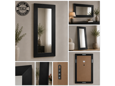 Barokspiegel® Made in Italy Mirror Romano Black