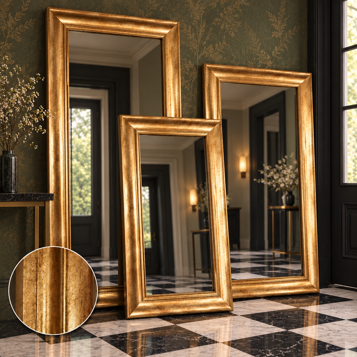 Barokspiegel® Made in Italy Mirror Matteo Richgold