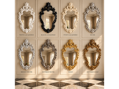 Barokspiegel® Made in Italy Spiegel Imelda