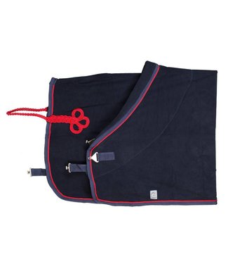 Greenfield Selection Fleece rug - navy/navy-red