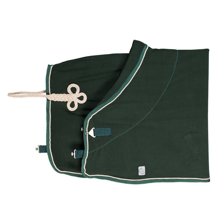 Greenfield Selection Fleece deken - groen/groen-beige