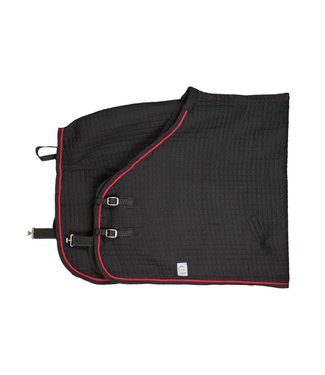 Greenfield Selection Thermo rug - black/black-red